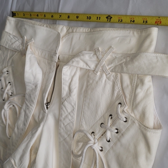 Rebecca Minkoff NEW Shorts Leather LaceUp Sexy 🎉HP🎉 - Picture 14 of 16